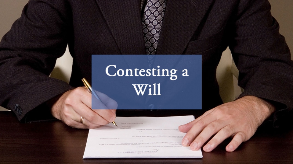 Contesting a Will