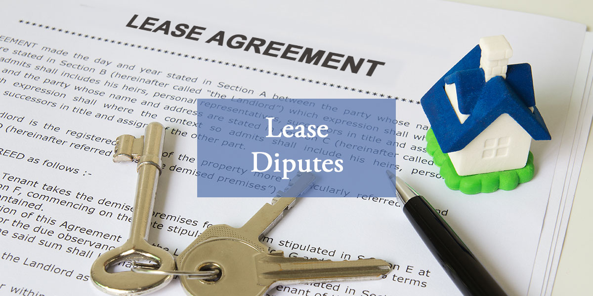 Lease Disputes